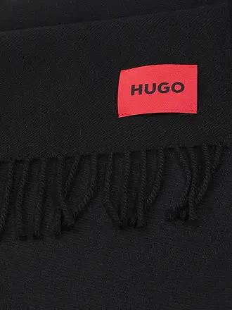 HUGO | Bufanda JUSTER_35 | schwarz